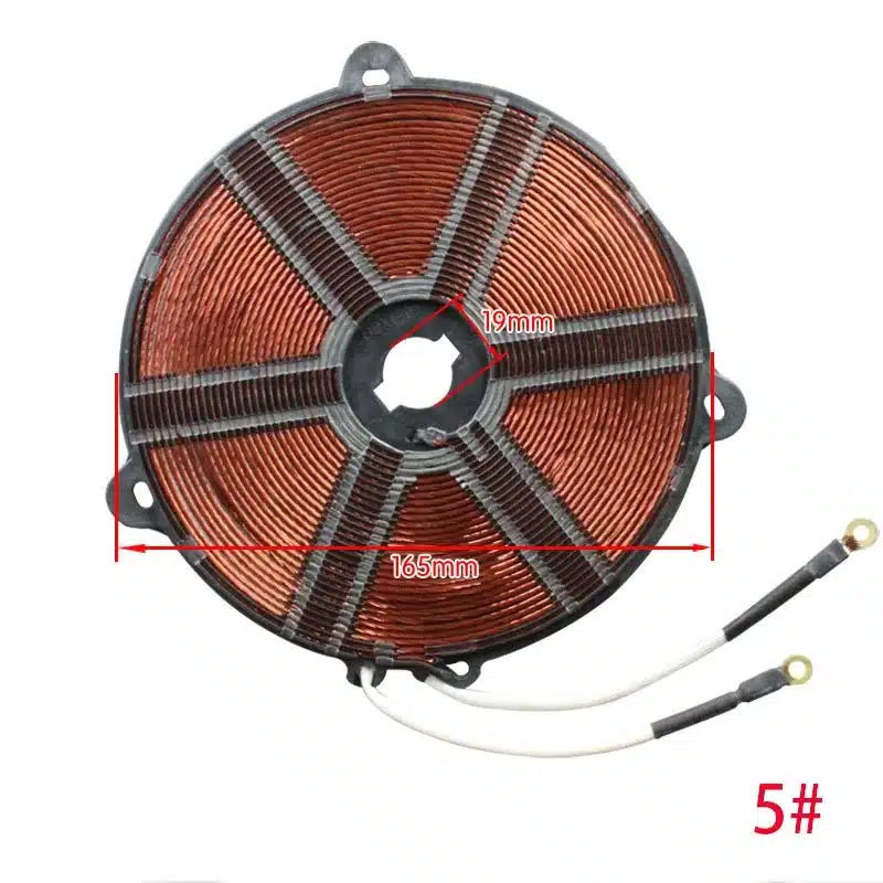 165mm Induction Cooker Heating Plate & Coil | High-Power Replacement | MiniAspares Sri Lanka